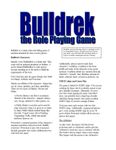 RPG Item: Bulldrek: The Role Playing Game