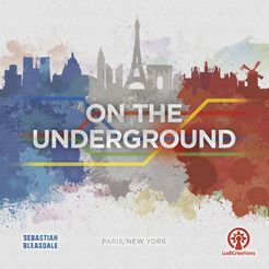 On the Underground: Paris/New York | Board Game | BoardGameGeek