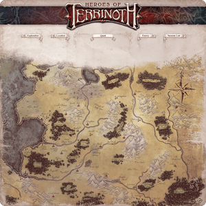 Heroes of Terrinoth: Game Mat