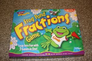 Frog Pond Fractions Game