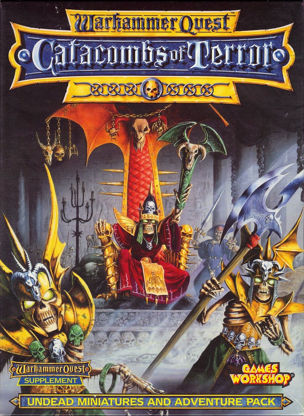 Warhammer Quest: Catacombs of Terror doboz