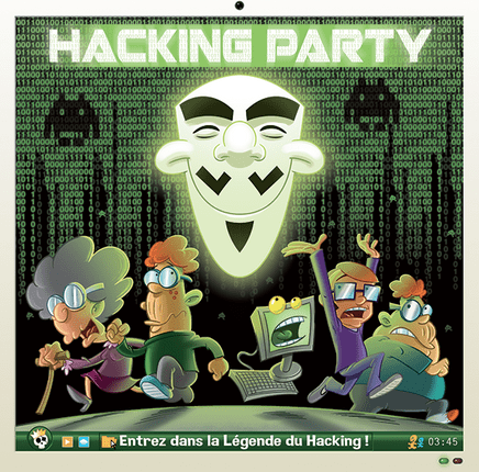 Hacking Party box art