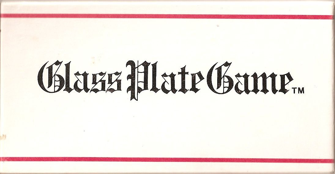 Glass Plate Game