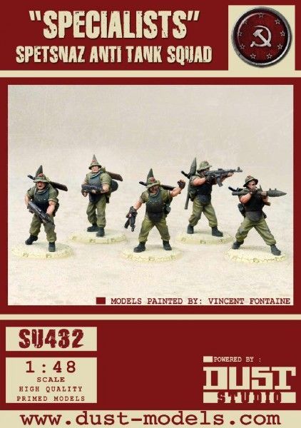 Dust Tactics: Spetsnaz Anti-Tank Squad – "Specialists"