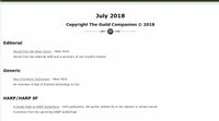 Issue: The Guild Companion (Jul 2018)