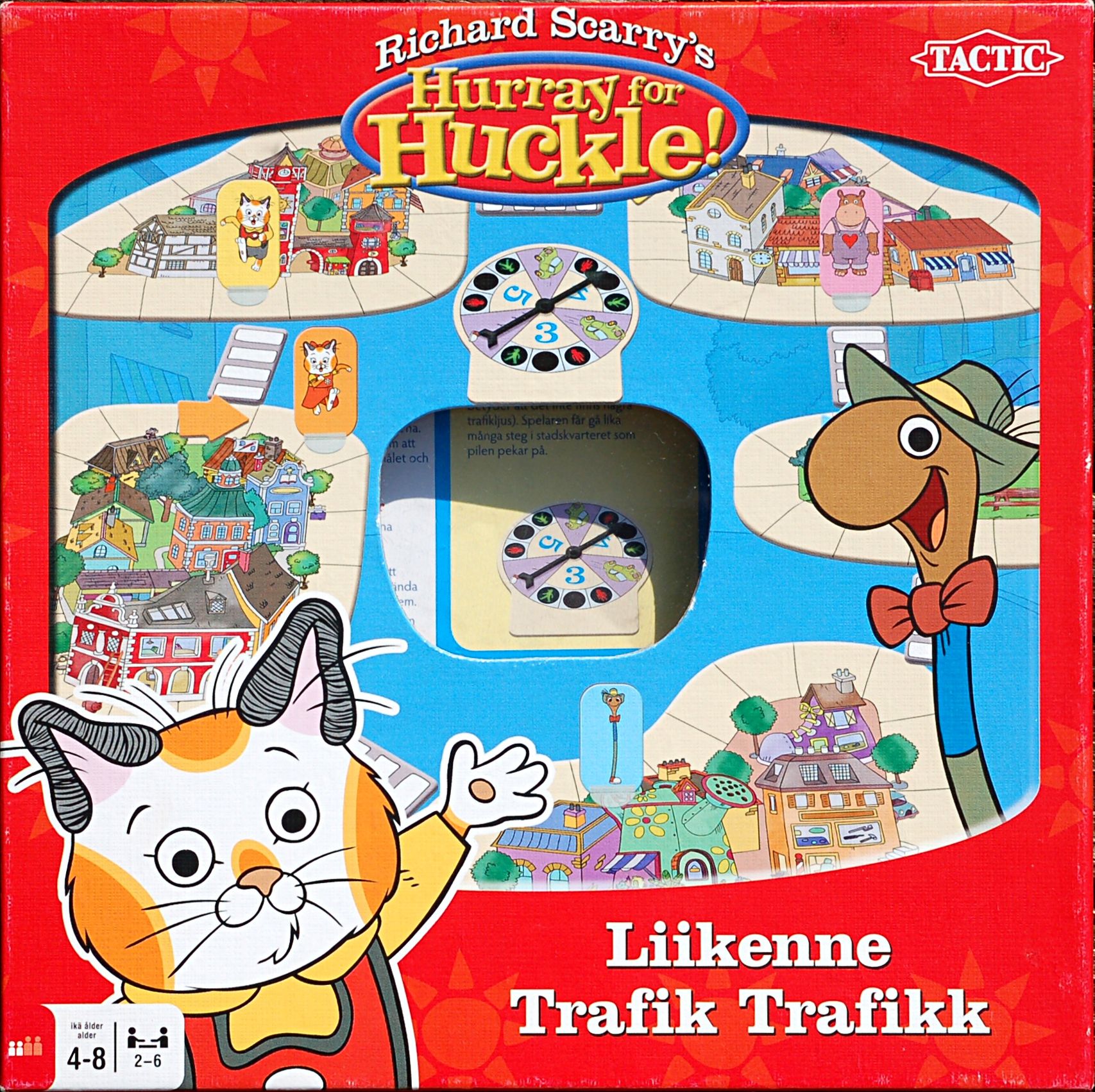 Richard Scarry's Hurray for Huckle!: Liikenne/Trafik/Trafikk