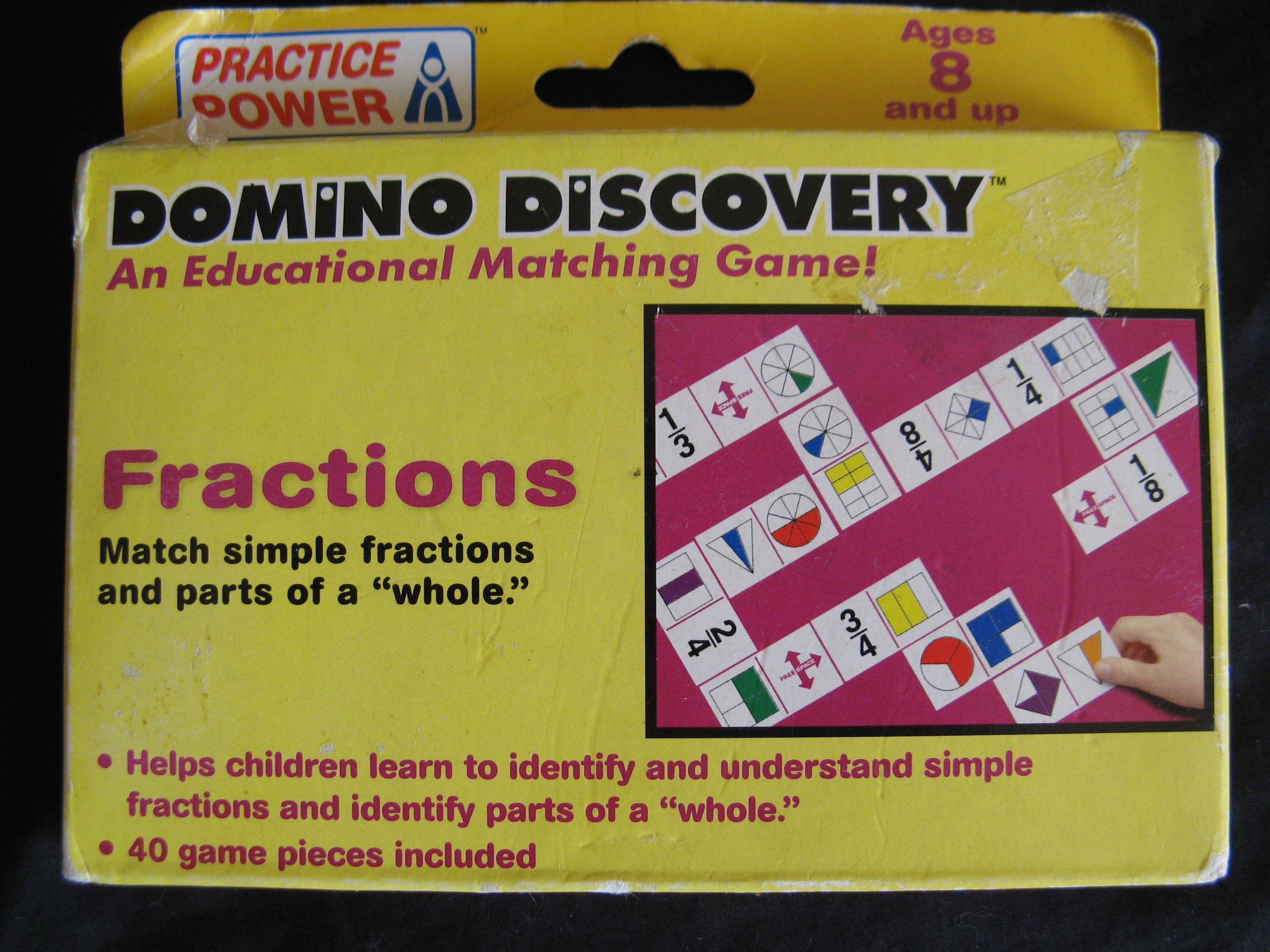 Domino Discovery Fractions box art