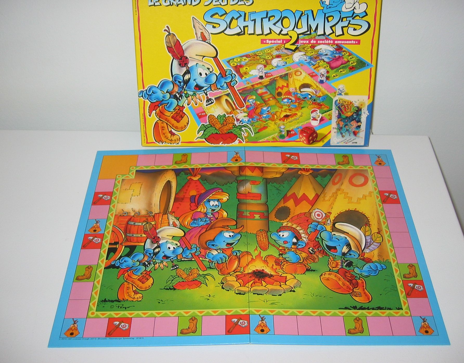 Le Grand Jeu des Schtroumpfs cover art