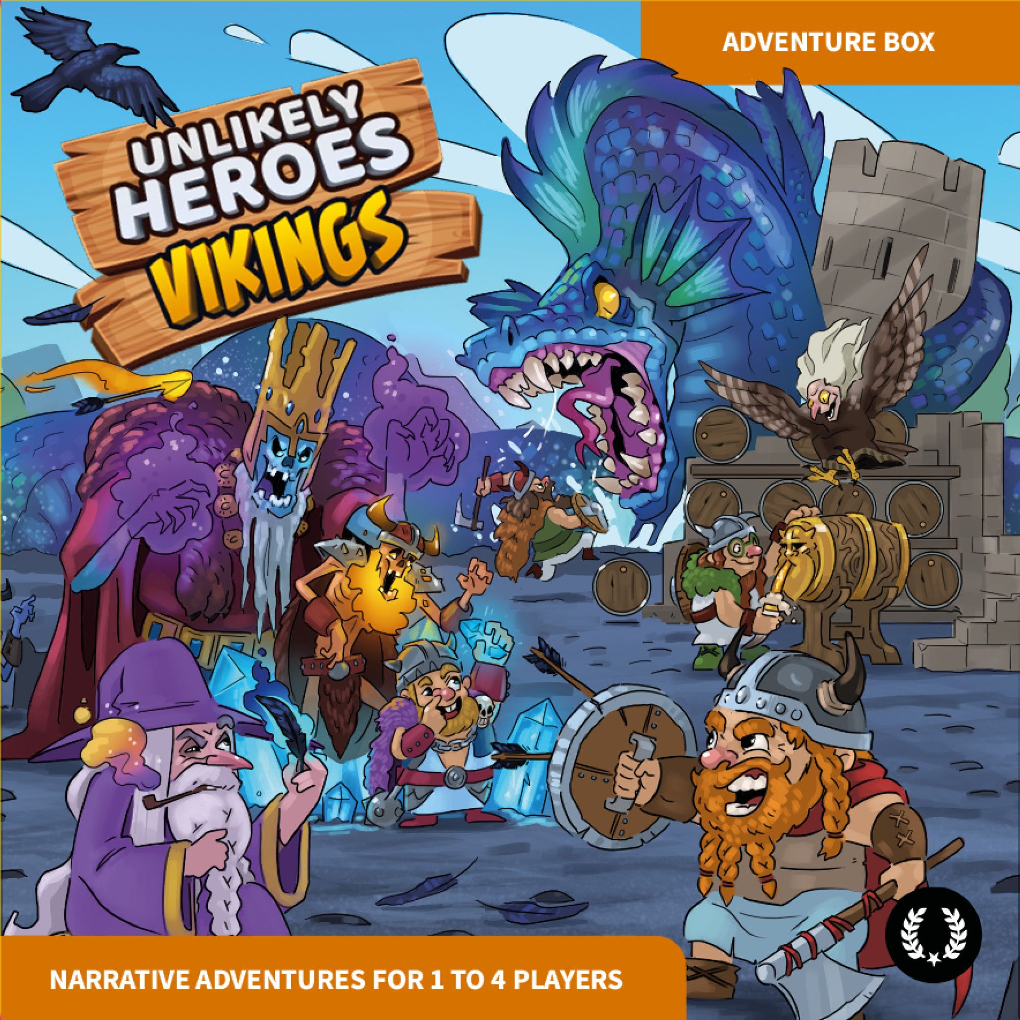 Unlikely Heroes: Vikings box art