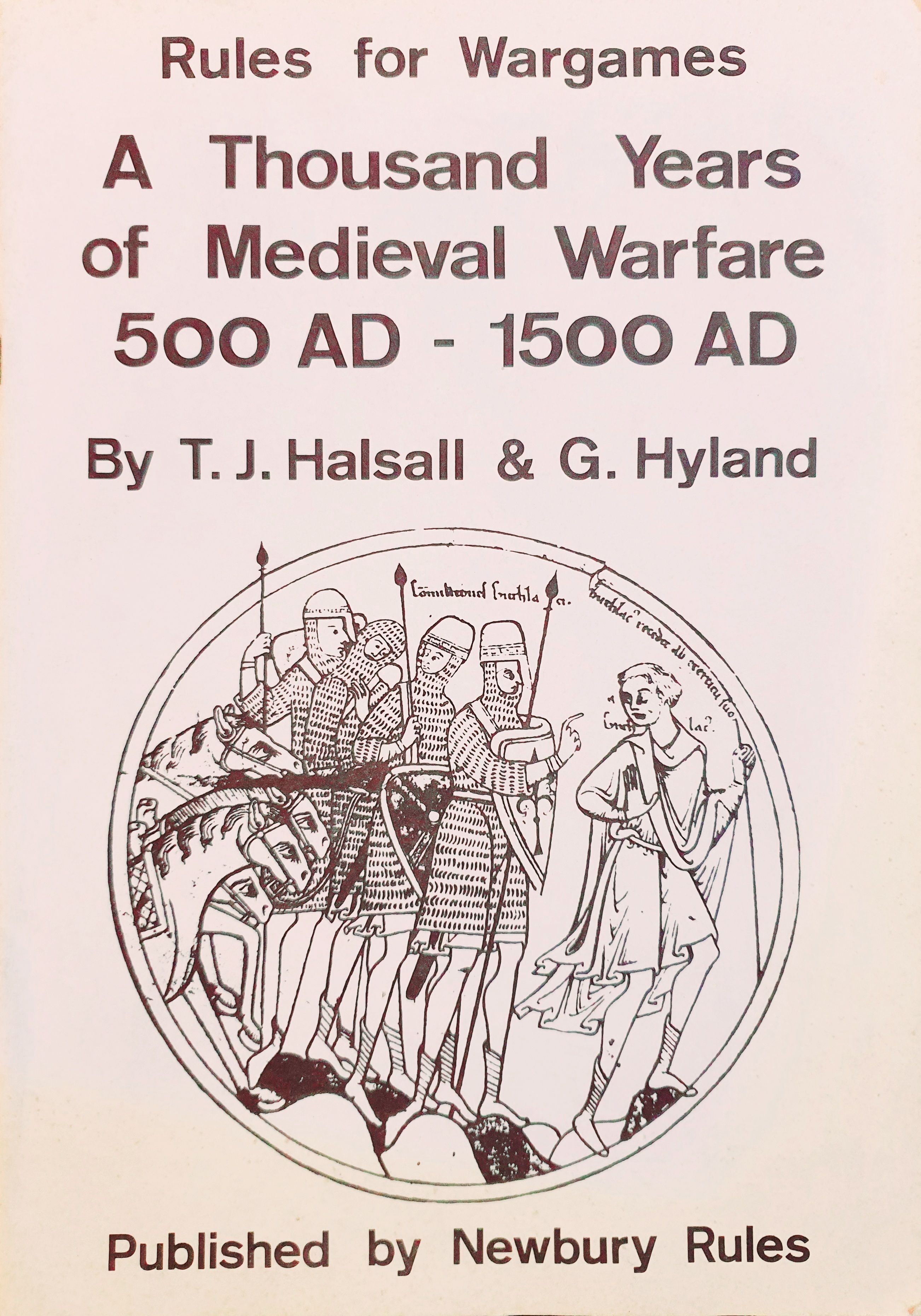 Cover art for A Thousand Years of Medieval Warfare 500 AD - 1500 AD