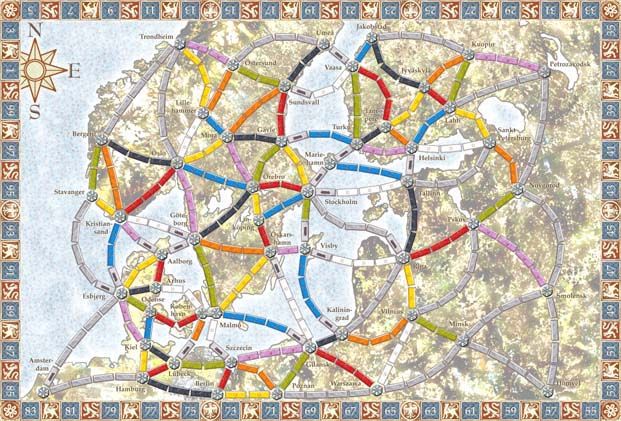 Scandinavia (fan expansion for Ticket to Ride)