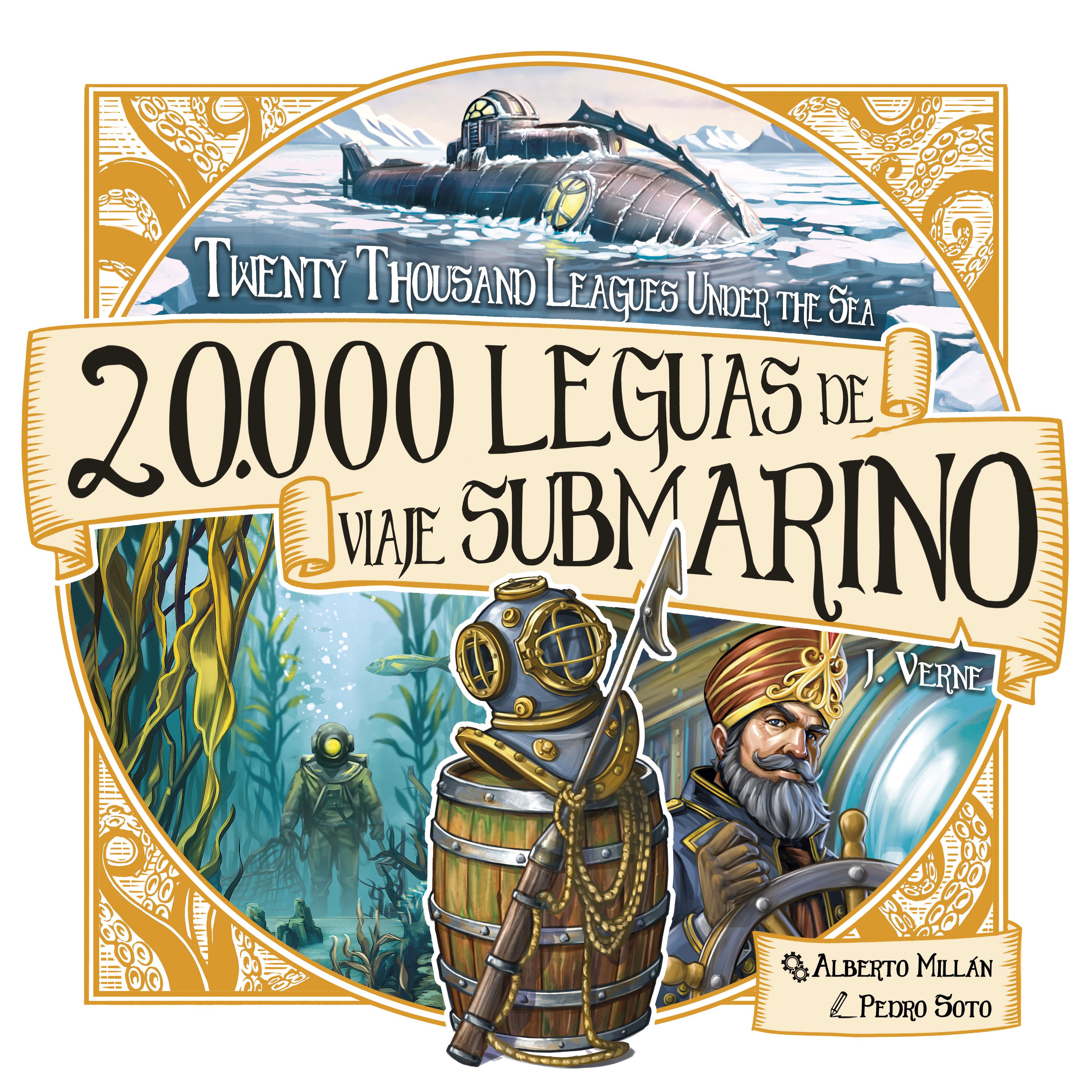 Twenty Thousand Leagues under the Sea box art