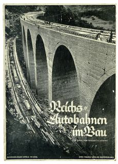 Reichsautobahnen im Bau
