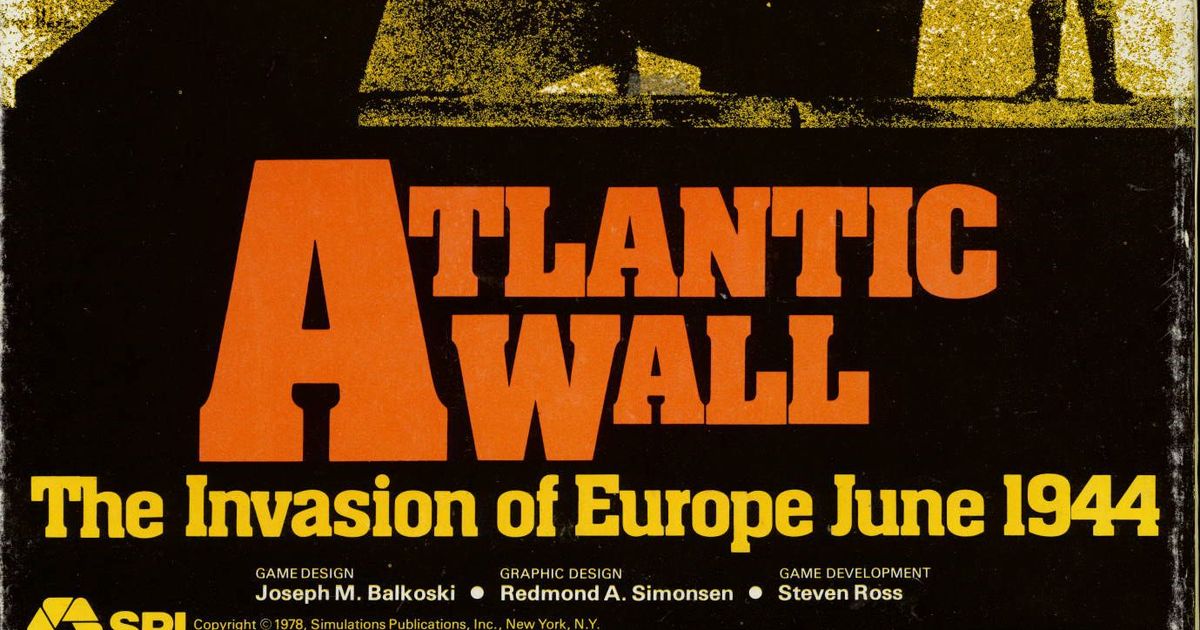 当季大流行 Atlantic Wall: The Invasion of Europe June 1944 | Board Game その他