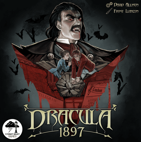 Cover art for Dracula 1897
