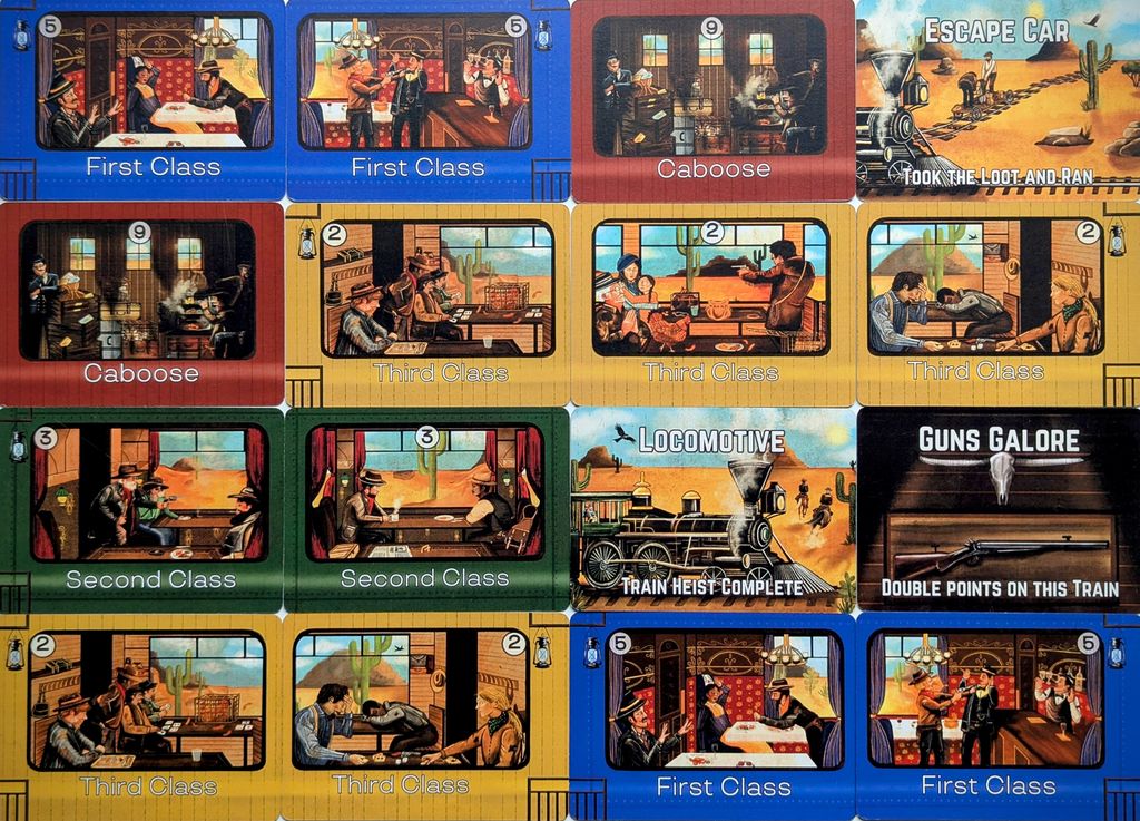 Illustration 11 de Los Banditos: The Train Heist Card Game