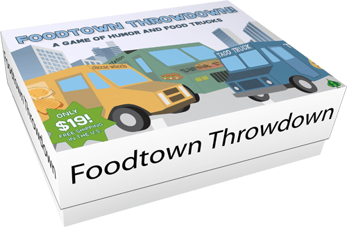 Paper box for cards | Foodtown Throwdown