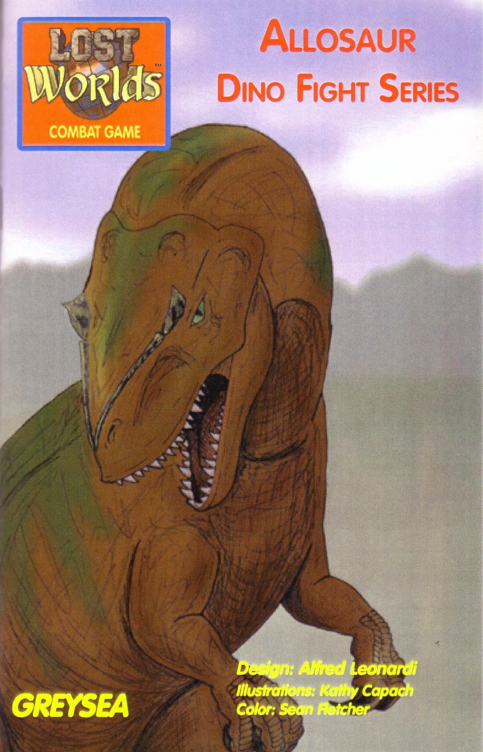 Lost Worlds: Dino Fight Series – Allosaur cover