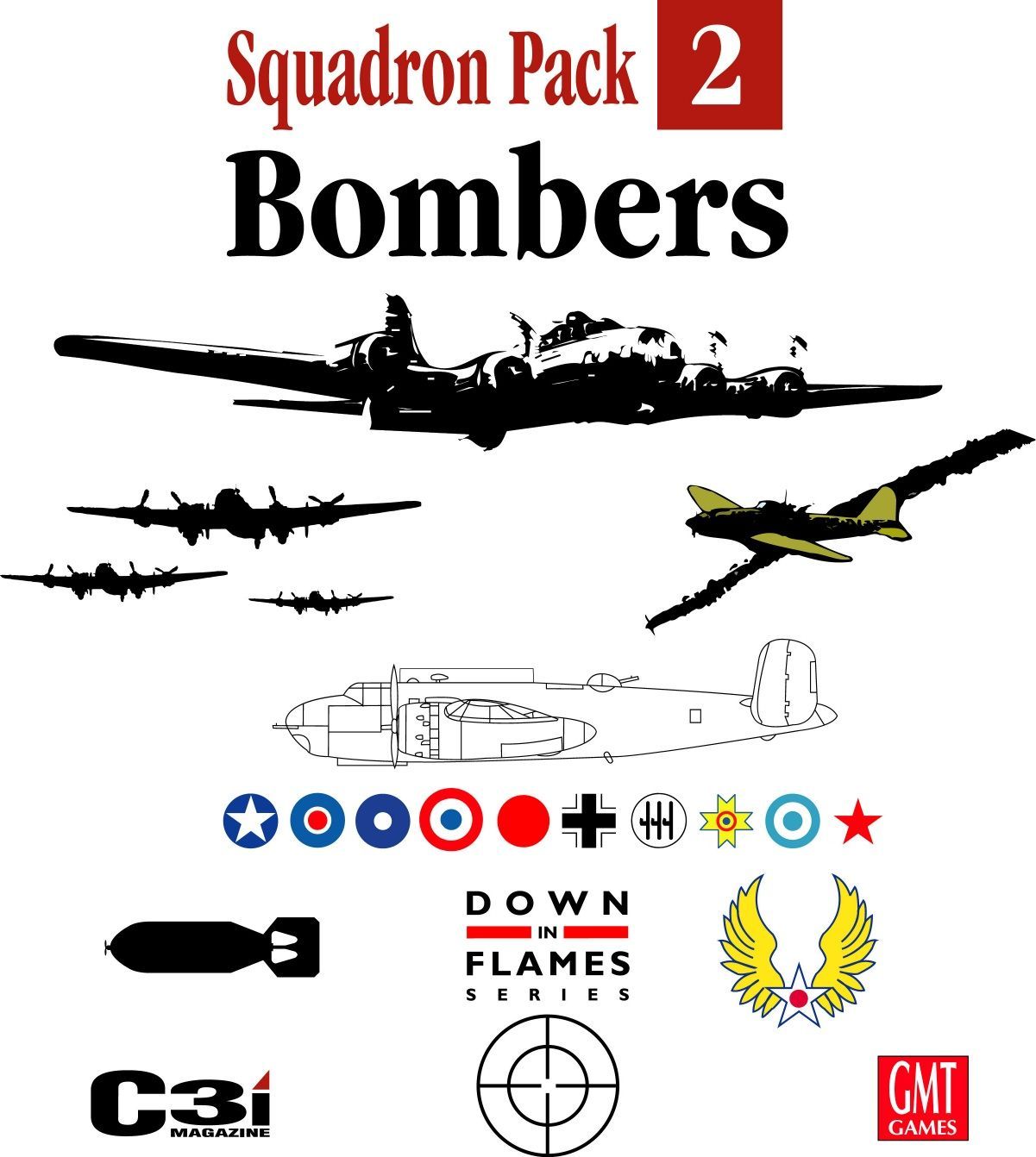 Down in Flames Squadron Pack 2: Bombers