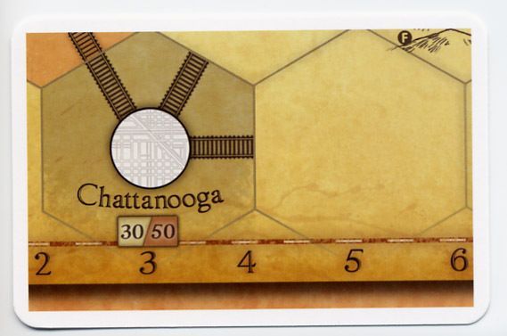 1830: Chattanooga Promotional Card cover