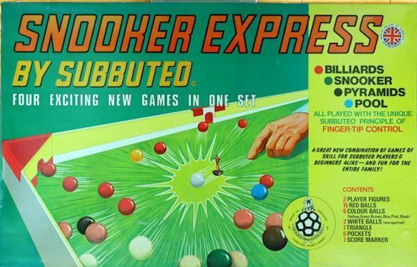 Subbuteo Snooker