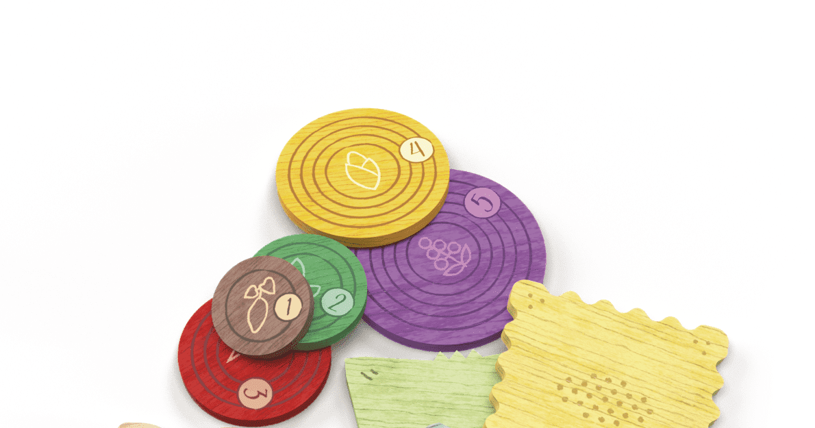 Tiwanaku: Wooden tiles | Board Game Accessory | BoardGameGeek