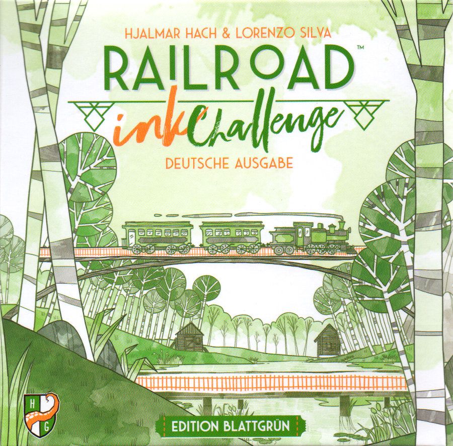 Railroad Ink Challenge: Lush Green Edition