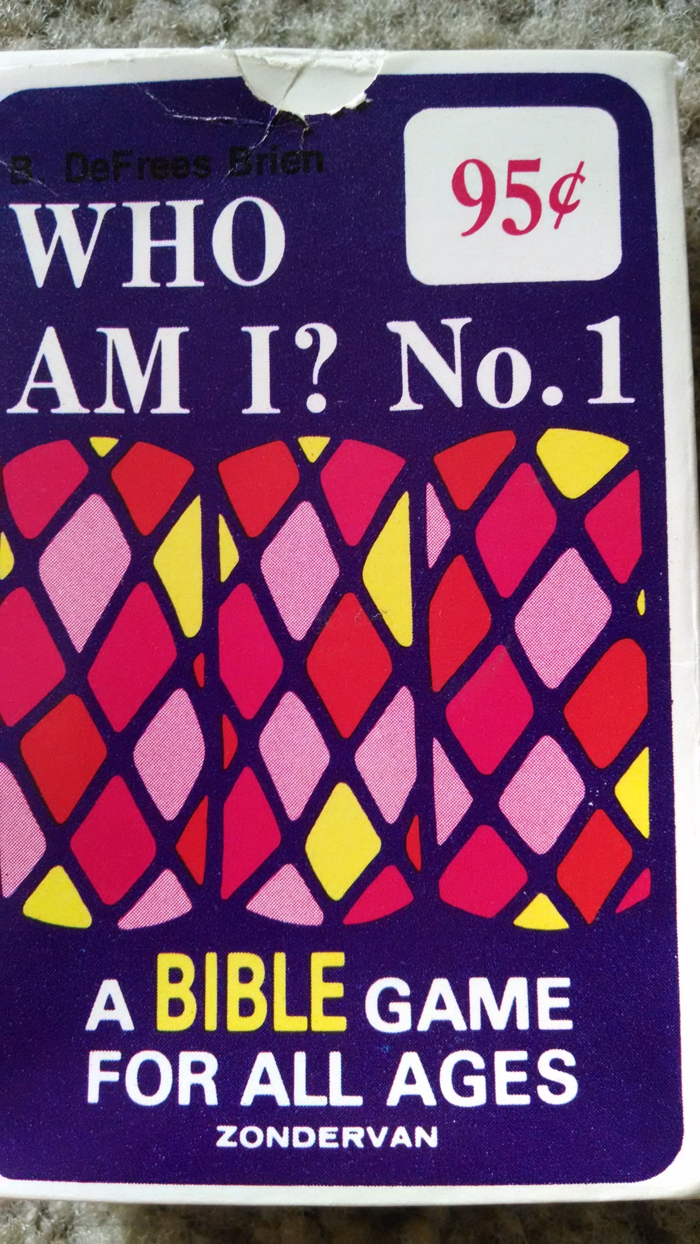 Who am I? No. 1 box art