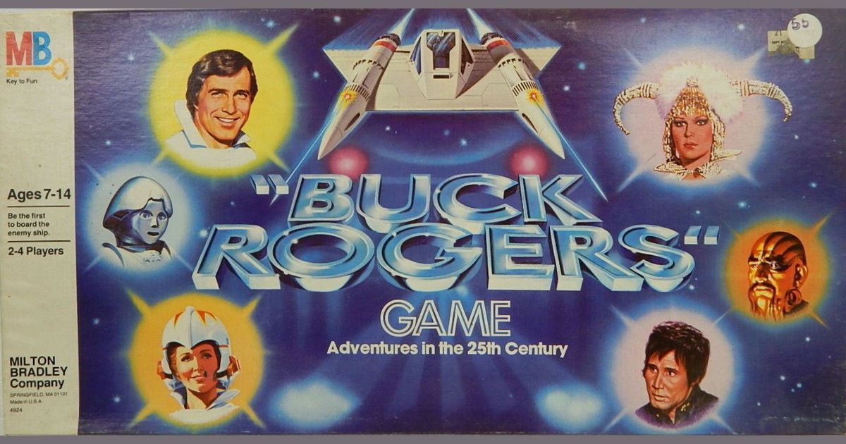 Buck Rogers Game Adventures in the 25th Century Board Game