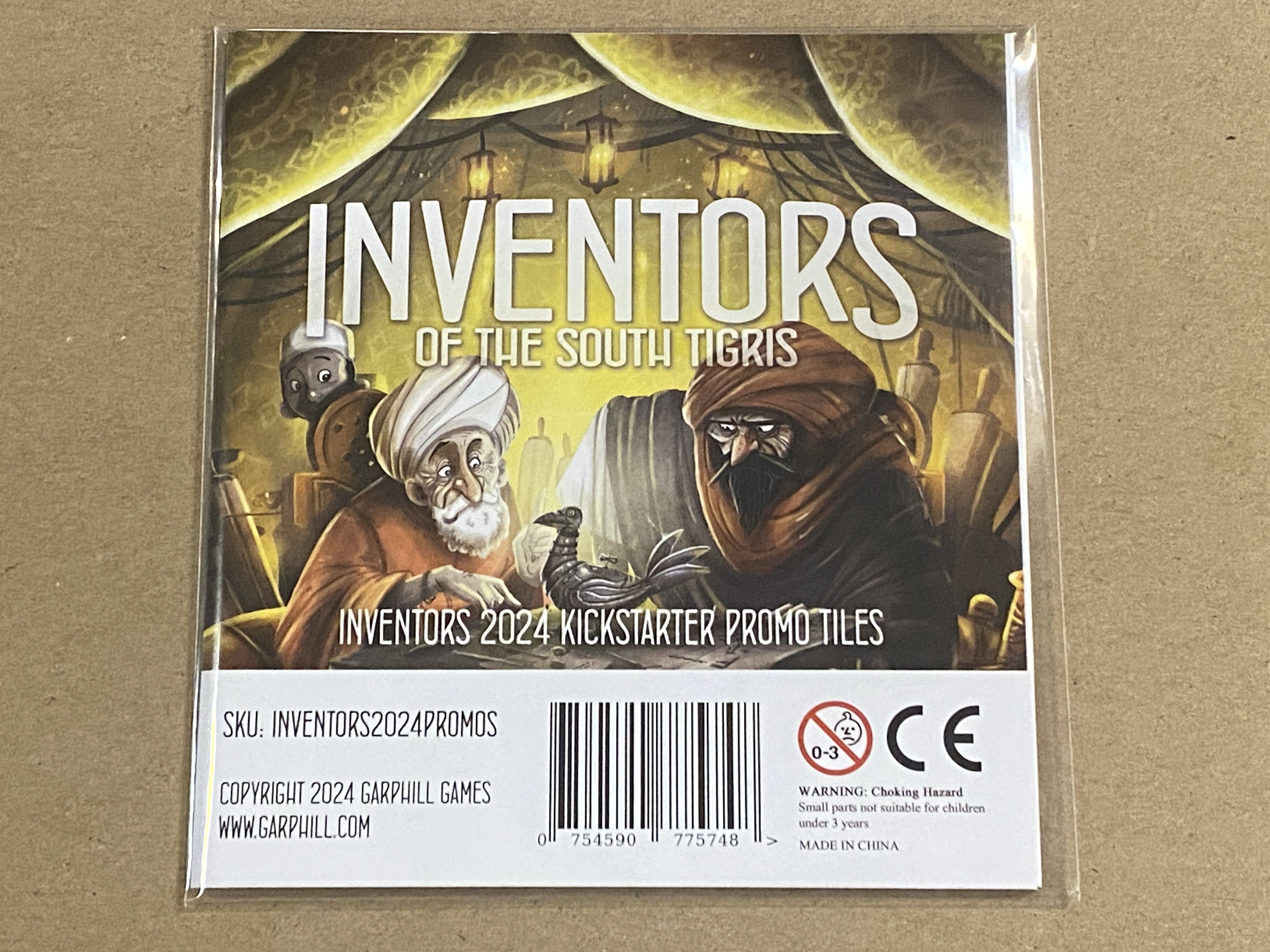 Inventors of the South Tigris: Inventors 2024 Kickstarter Promo Tiles