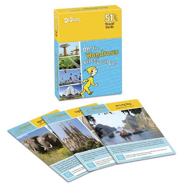 Oh the Wondrous Places You'll Go! Travel Card Game cover art