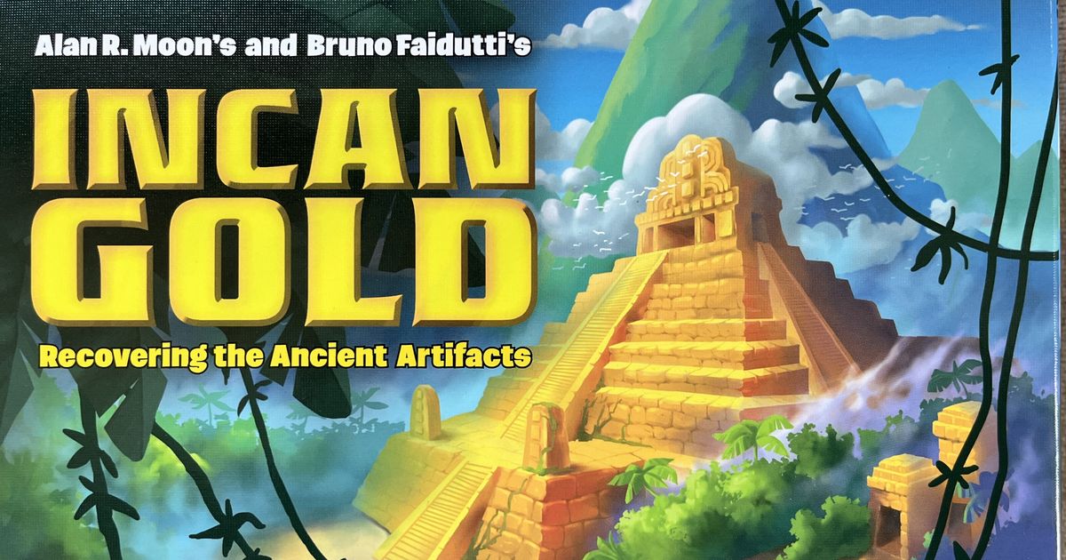 Incan Gold Board Game BoardGameGeek
