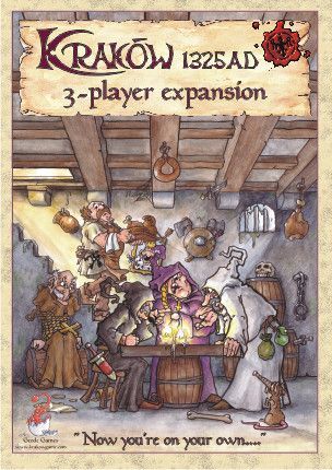 Kraków 1325 AD: 3-player expansion cover art