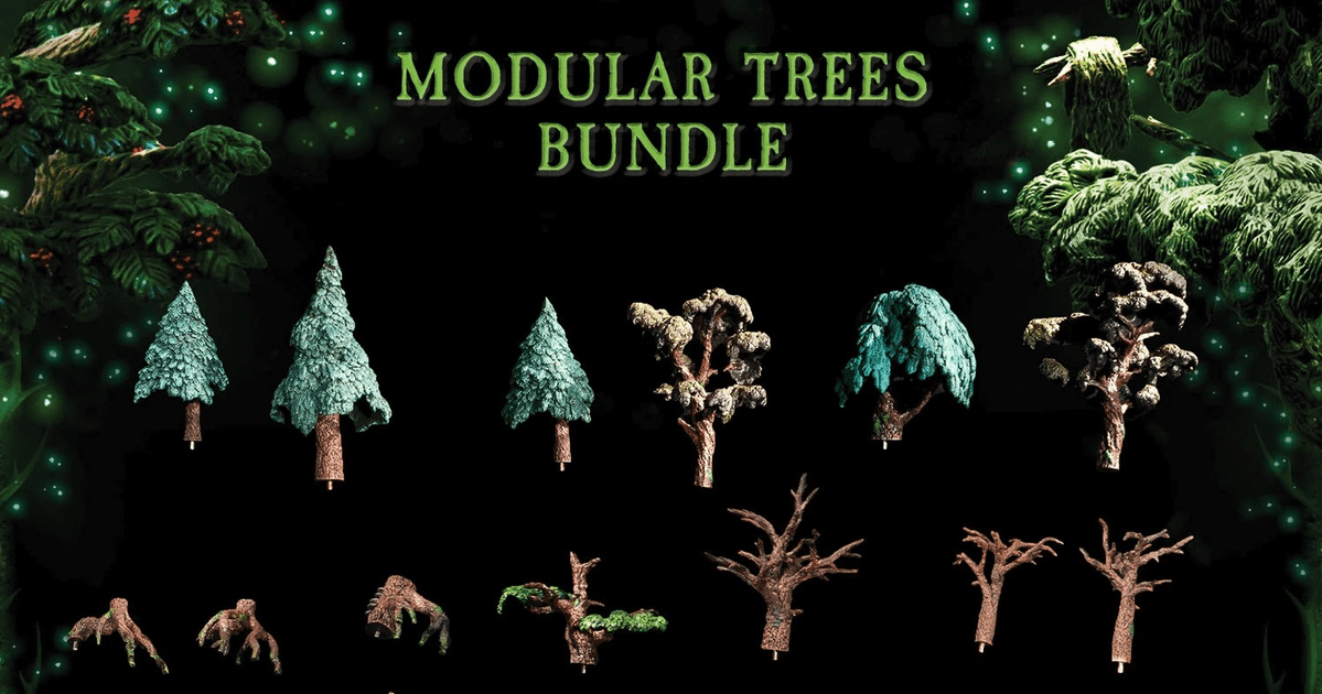 Modular Trees Bundle | RPG Item | BoardGameGeek