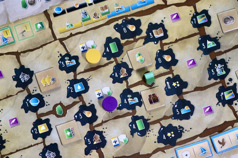 ダイスアクションとキャラバンのイメージ