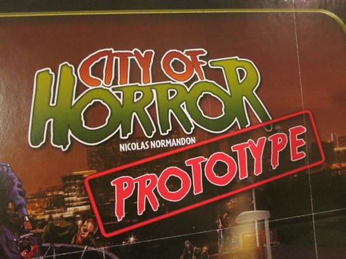 CITY OF HORROR prototype photos (final version to be released at Gencon ...