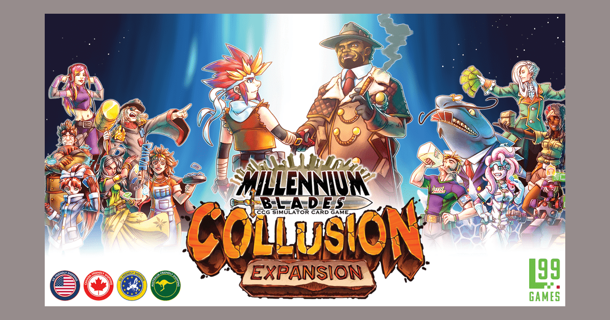 Updated scoresheet for Collusion rules | Millennium Blades: Collusion