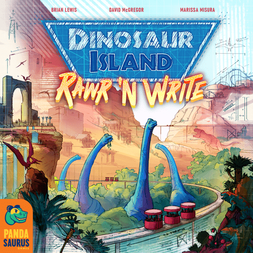 Pandasaurus Games Goes All In on Sauruses with Dinosaur World and Dinosaur Island: Rawr &#039;n Write