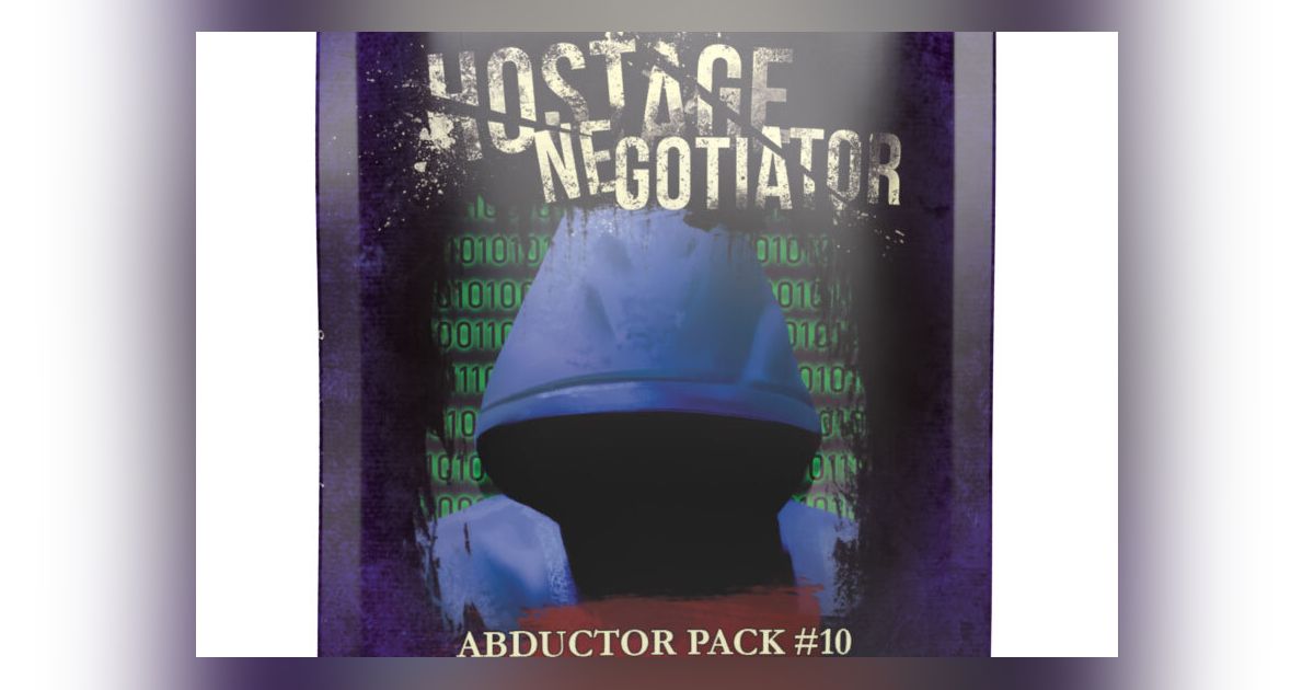 Hostage Negotiator Abductor Pack 10 Board Game BoardGameGeek