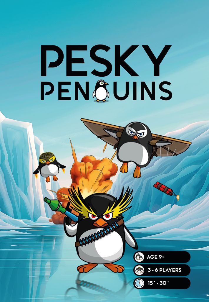 Illustration 6 de Pesky Penguins: The Egg Snatching Card Game