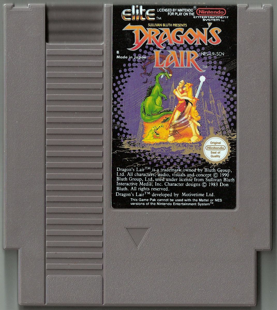 Stræde forhold alias Dragon's Lair (NES) | Image | BoardGameGeek