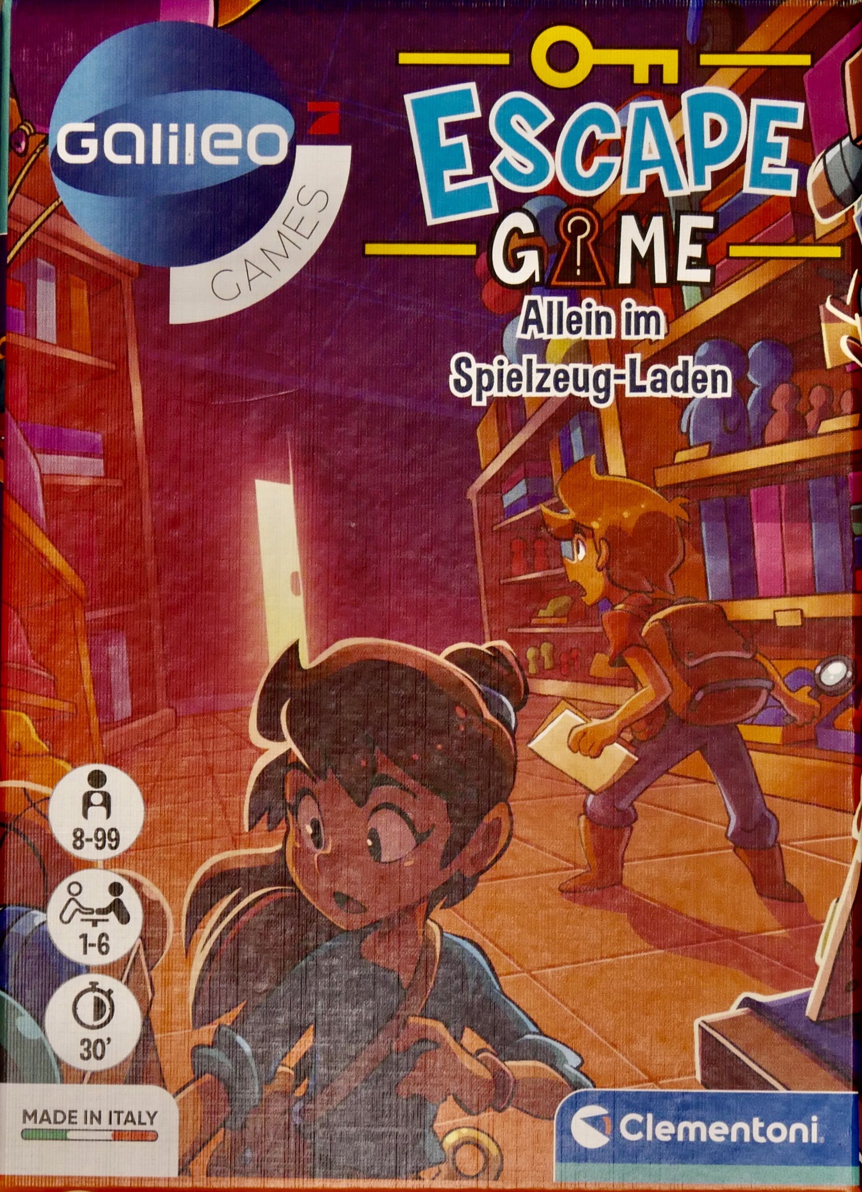 Escape Game: Allein im Spielzeug-Laden
