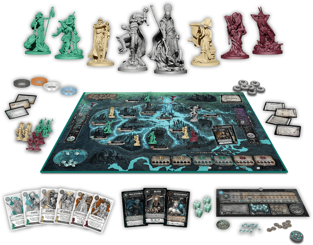 Illustration 6 de Court of the Dead: Mourners Call Board Game