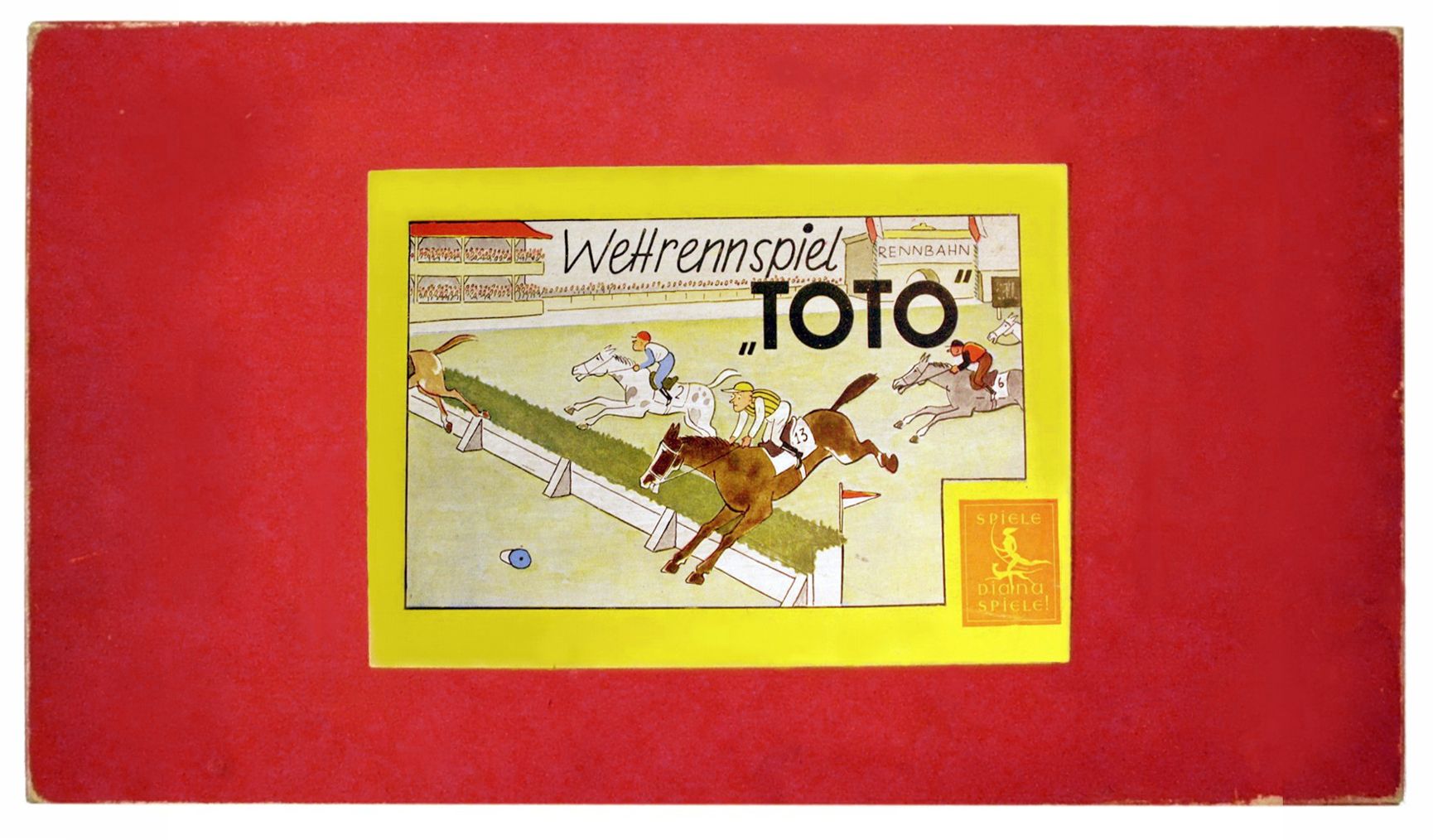 Wettrennspiel "Toto"
