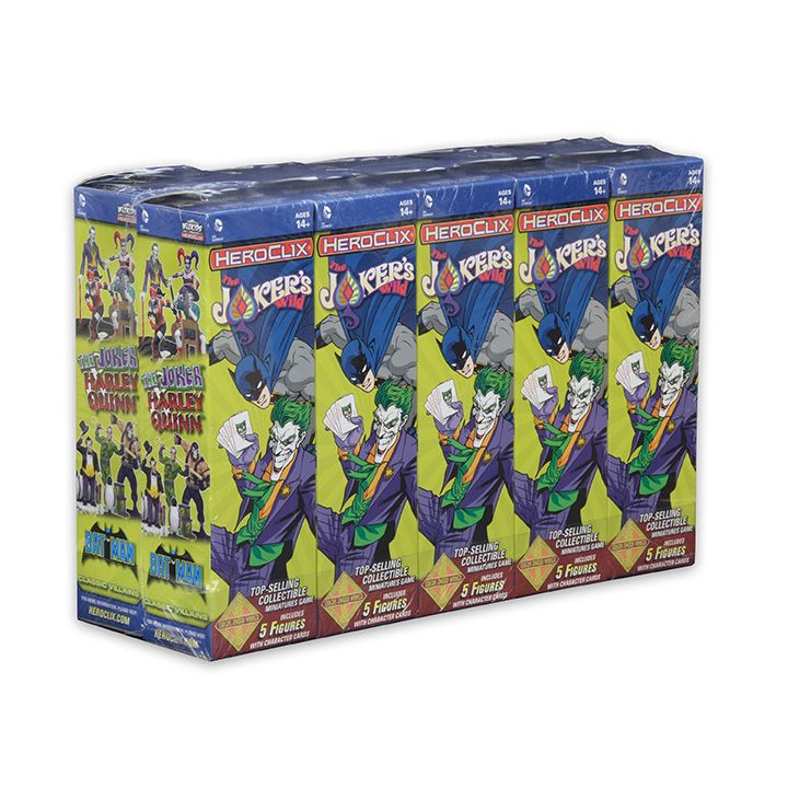 DC Comics HeroClix: The Joker&#039;s Wild Booster Brick