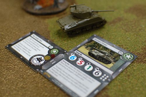 Board Game: Tanks: Panther vs Sherman