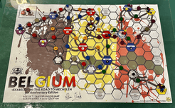 Age of Steam Expansion: 18xxBelgium – The Road to Mechelen