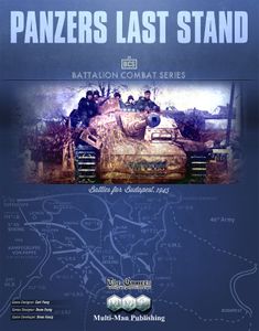Panzers Last Stand: Battles For Budapest, 1945 box art