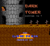 Video Game: Dark Tower