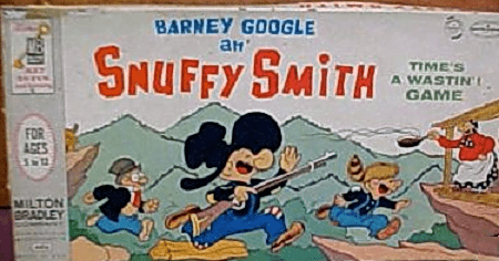 Barney Google an' Snuffy Smith Time's a Wastin'! Game cover